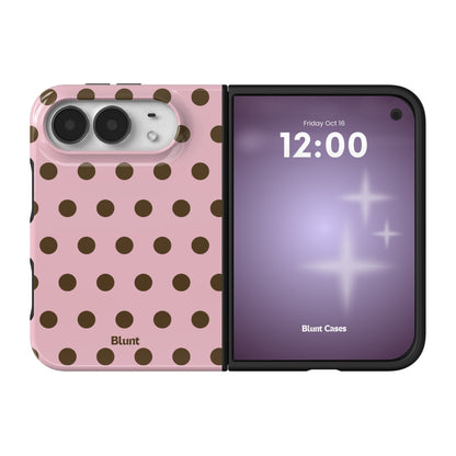 blush-polka-iphone-case iPhone 18 Duo case, view 1