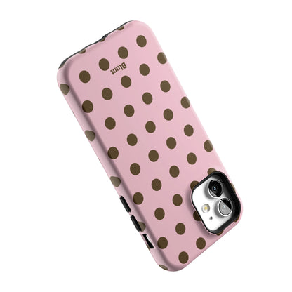 Blush Polka iPhone Case gallery - Iphone_12_Iphone_5