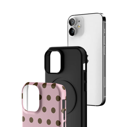 Blush Polka iPhone Case gallery - Iphone_12_Mini_Air_Plus_3