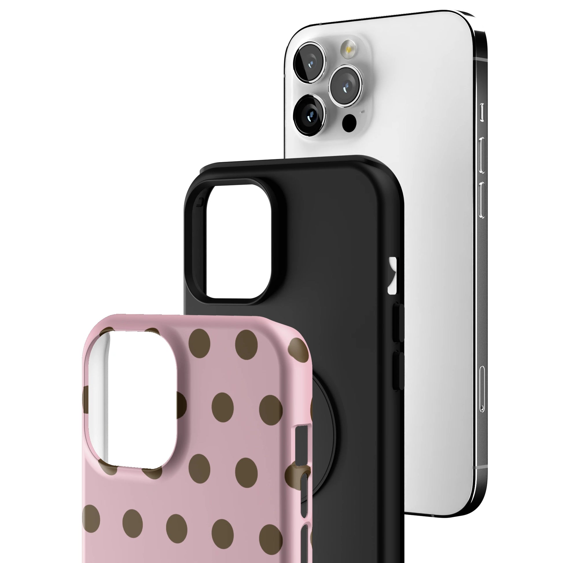 Blush Polka iPhone Case gallery - Iphone_12_Pro_Max_3