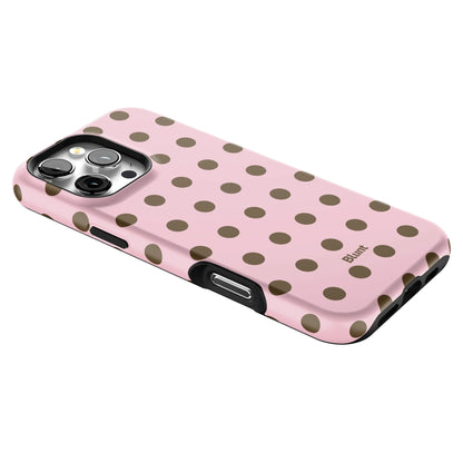 Blush Polka iPhone Case gallery - Iphone_16_Pro_Max_2