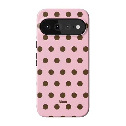 Blush Polka Pixel Case - Blunt Cases