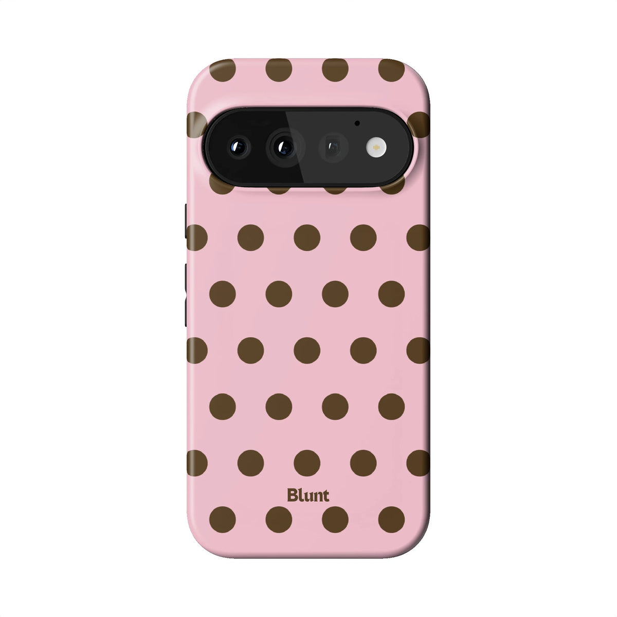 Blush Polka Pixel Case - Blunt Cases