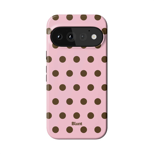 Blush Polka Pixel Case - Blunt Cases