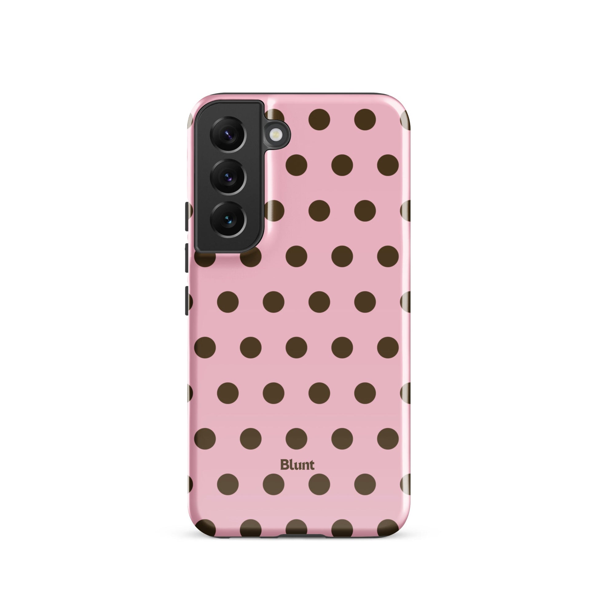 Blush Polka Samsung Case - Blunt Cases
