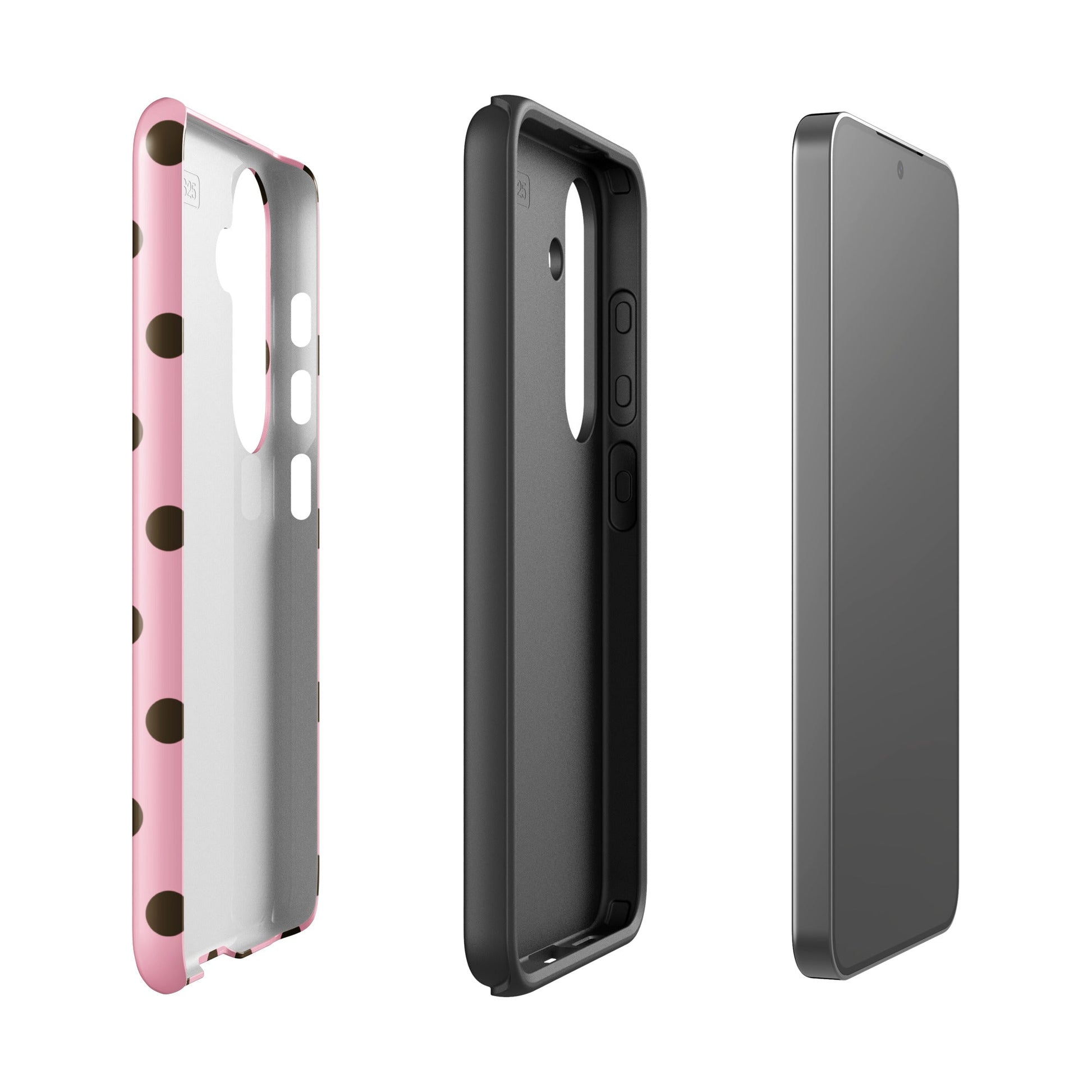 Blush Polka Samsung Case - Blunt Cases