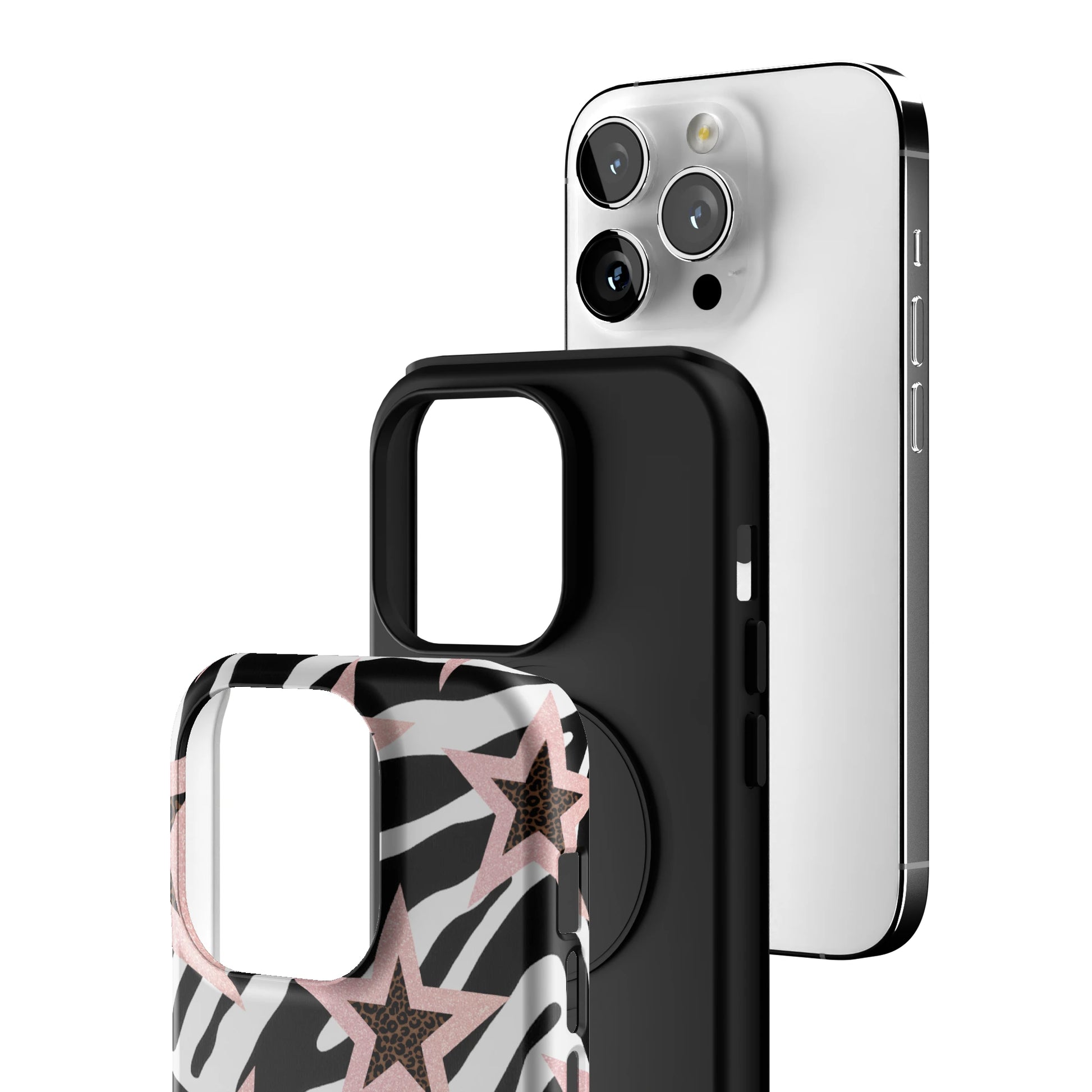 Blush Stars iPhone Case gallery - Iphone_14_Pro_3
