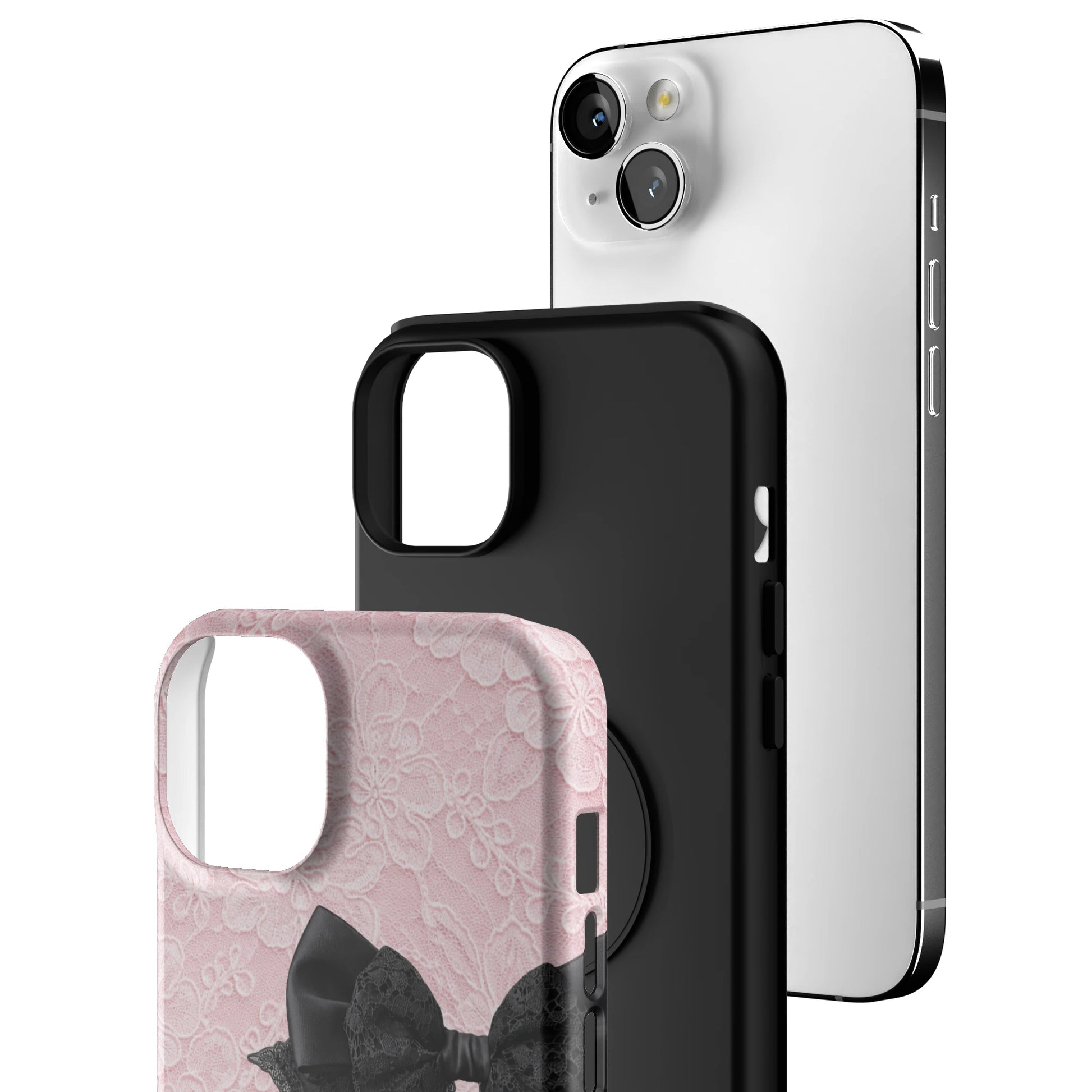 Blushed Bow iPhone Case gallery - Iphone_14_Mini_Air_Plus_3