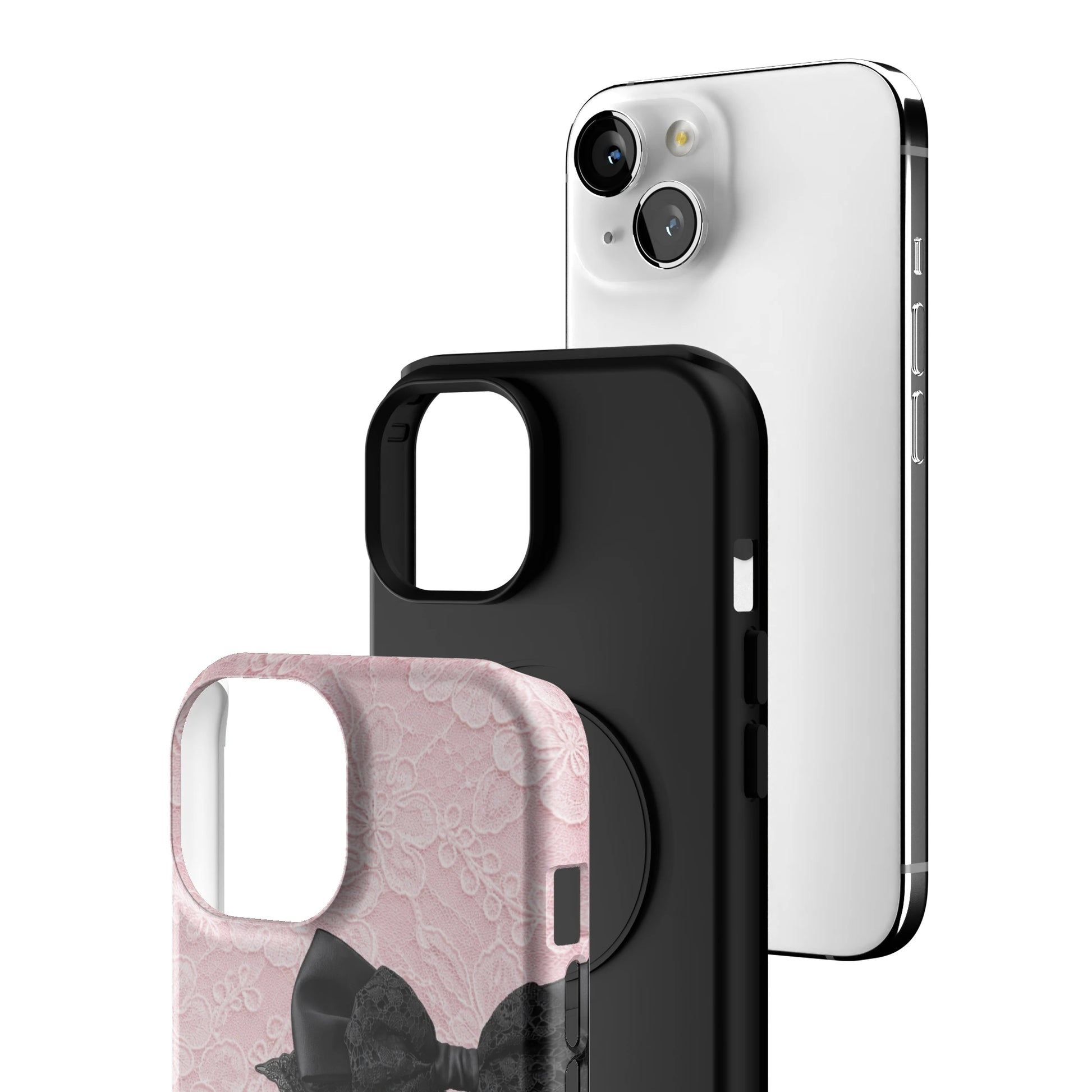 Blushed Bow iPhone Case gallery - Iphone_15_Iphone_3