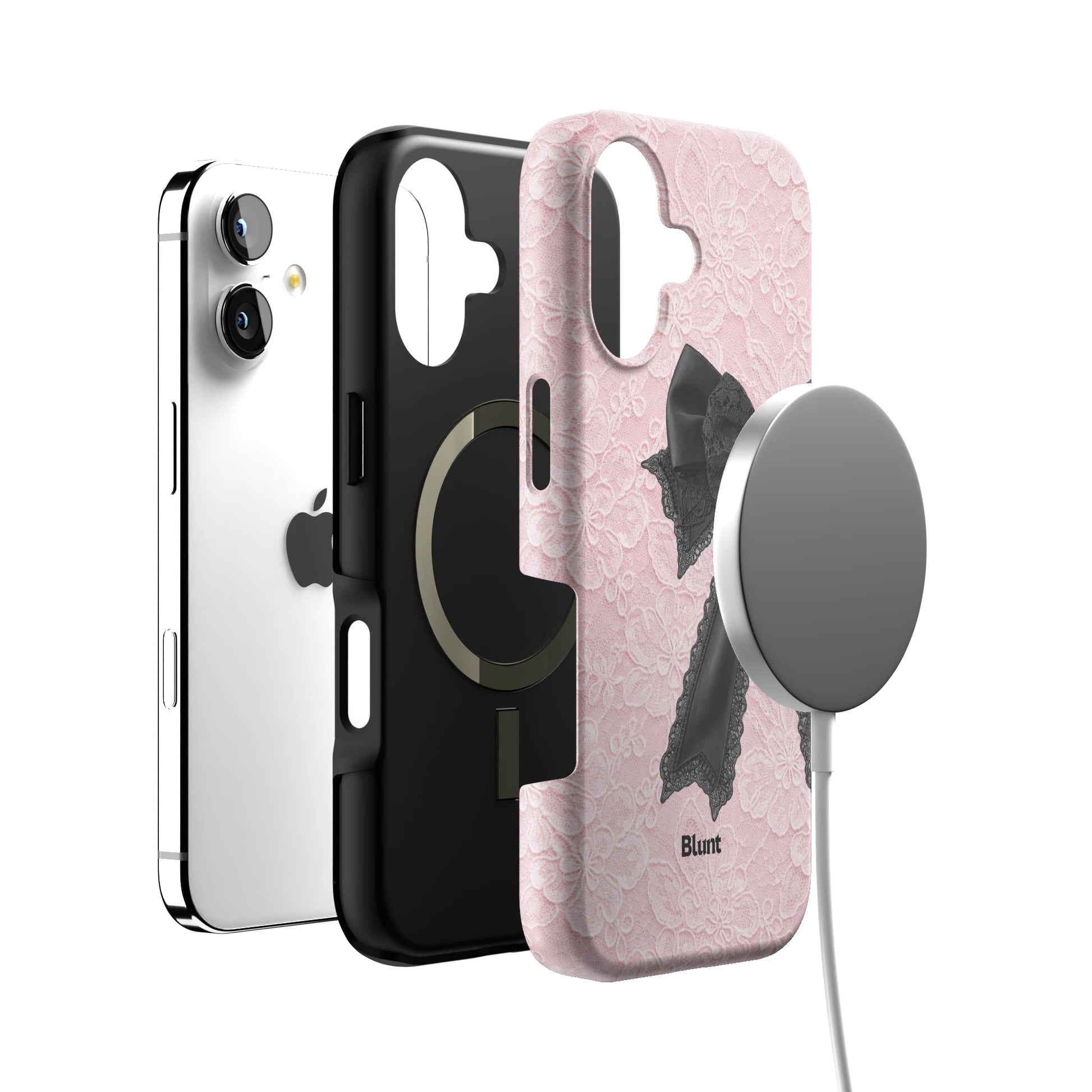 Blushed Bow iPhone Case gallery - Iphone_17_Iphone_4