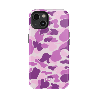 Purple Camo iPhone Case