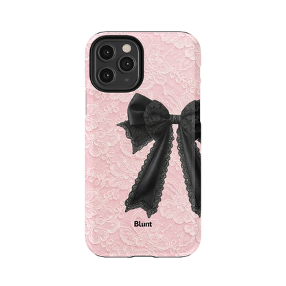Blushed Bow iPhone Case