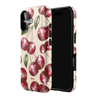 Cream Cherry Party iPhone Case