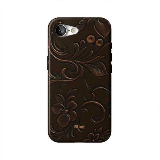 Tooled-Leather-iphone-case-iPhone 17 E-1