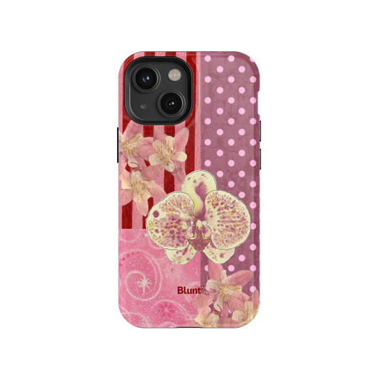 Rose Polka iPhone Case