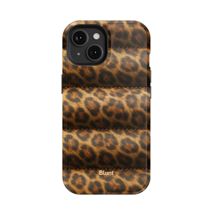 Cheetah Puffer iPhone Case