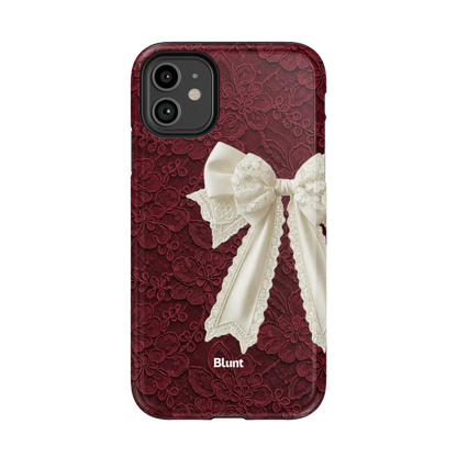 Velvet Bow iPhone Case