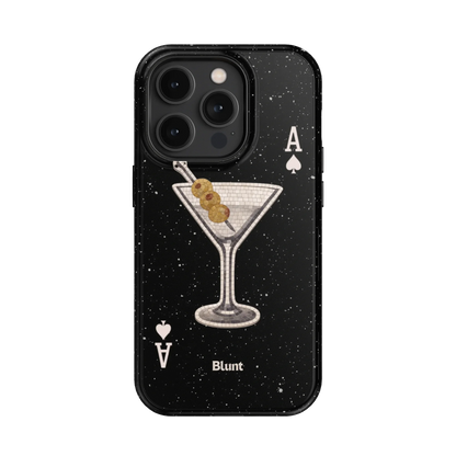Black Dirty Martini iPhone Case