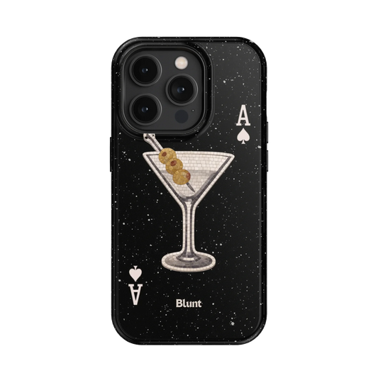 Black Dirty Martini iPhone Case