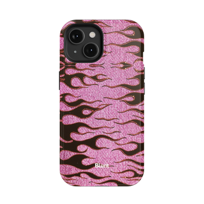 Fuchsia Heat iPhone Case