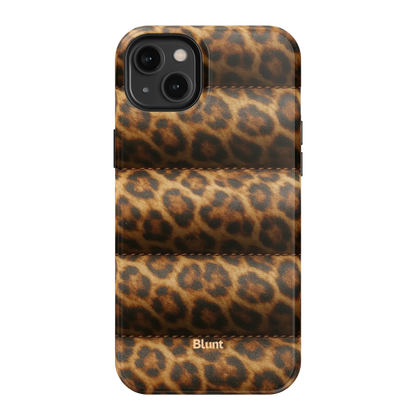 Cheetah Puffer iPhone Case