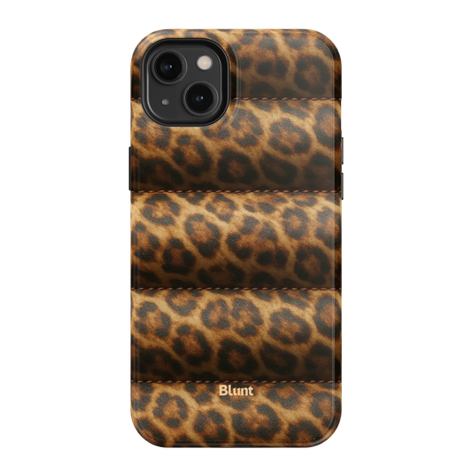 Cheetah Puffer iPhone Case