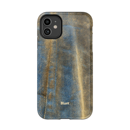 Worn Denim iPhone Case