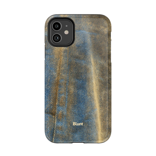 Worn Denim iPhone Case
