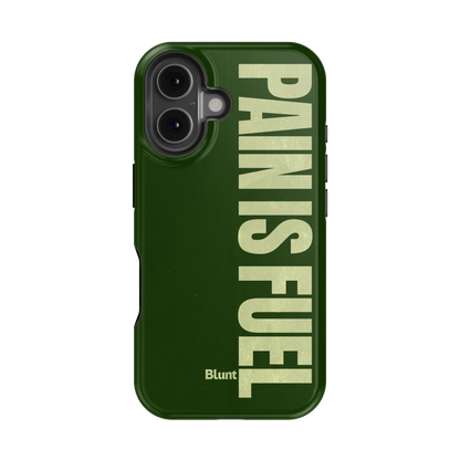 Pain Fuels iPhone Case