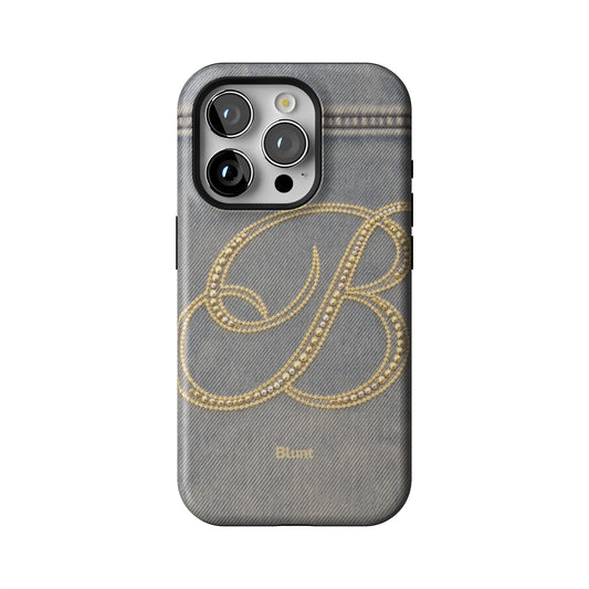 Bold B iPhone Case gallery - Iphone_15_Pro_1