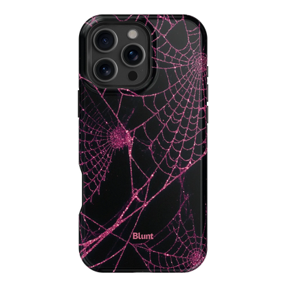 Pink Web iPhone Case
