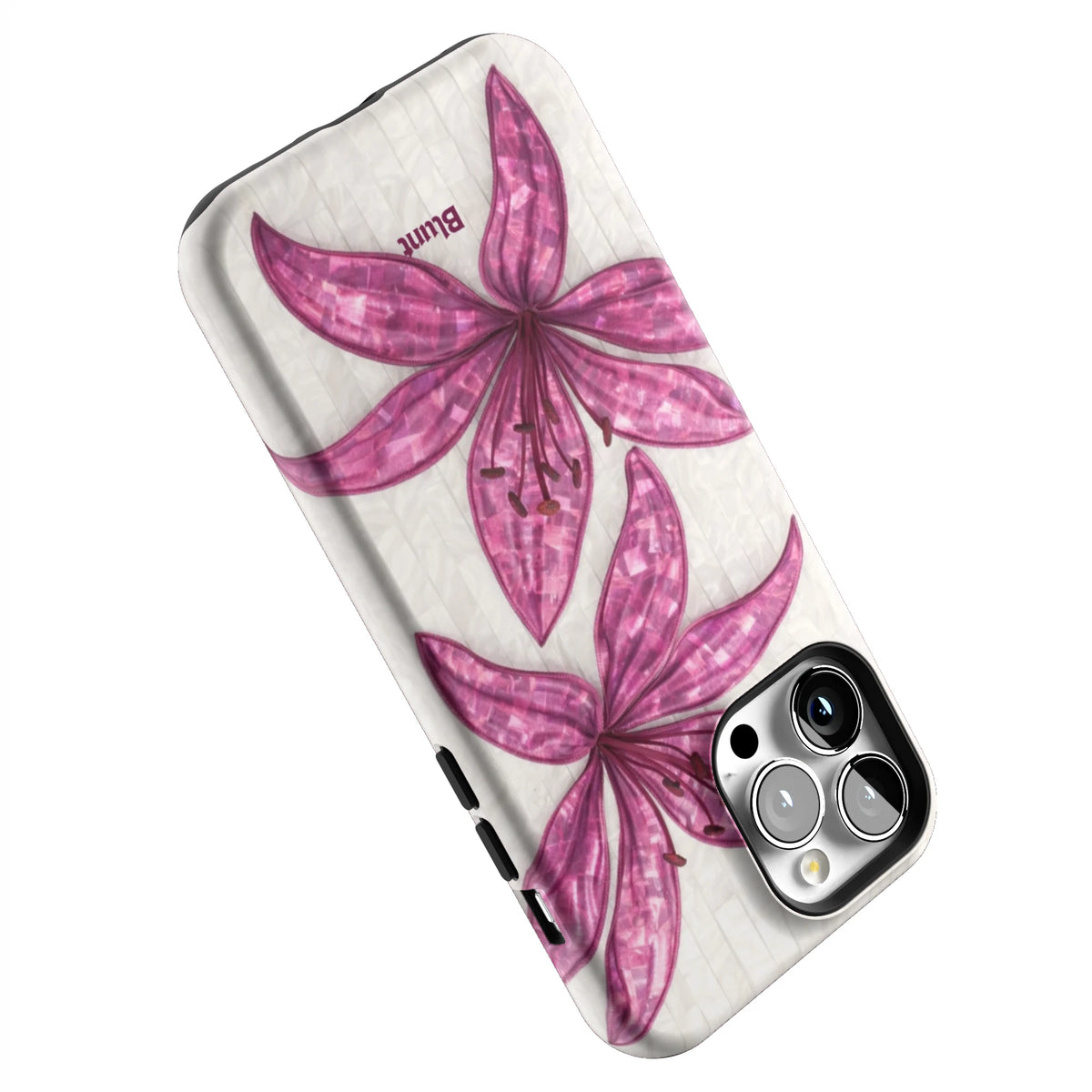 Purple-Floral-Luster-iphone-case-iPhone 13 Pro Max-4