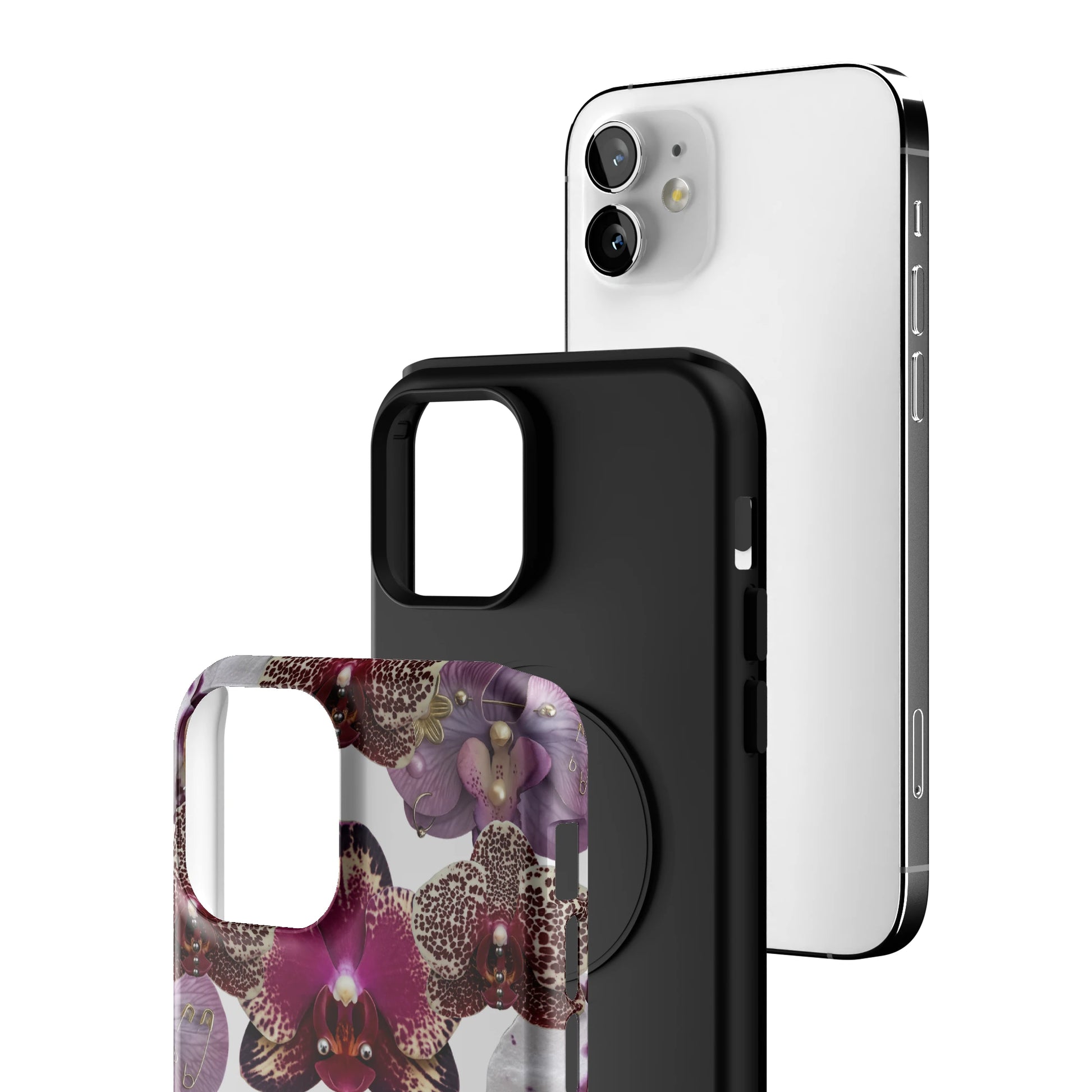 Botanical Orchid iPhone Case gallery - Iphone_12_Iphone_3