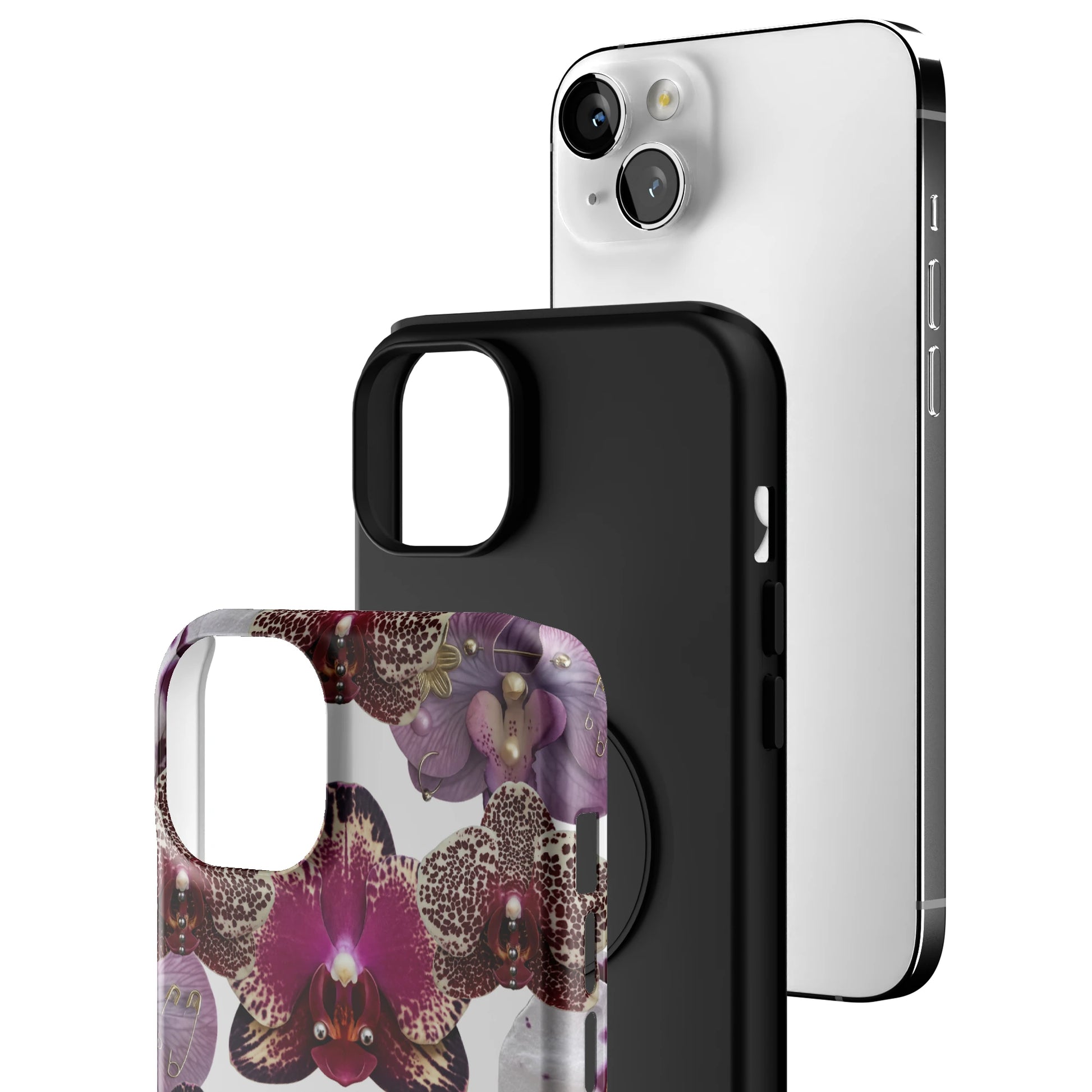 Botanical Orchid iPhone Case gallery - Iphone_14_Mini_Air_Plus_3