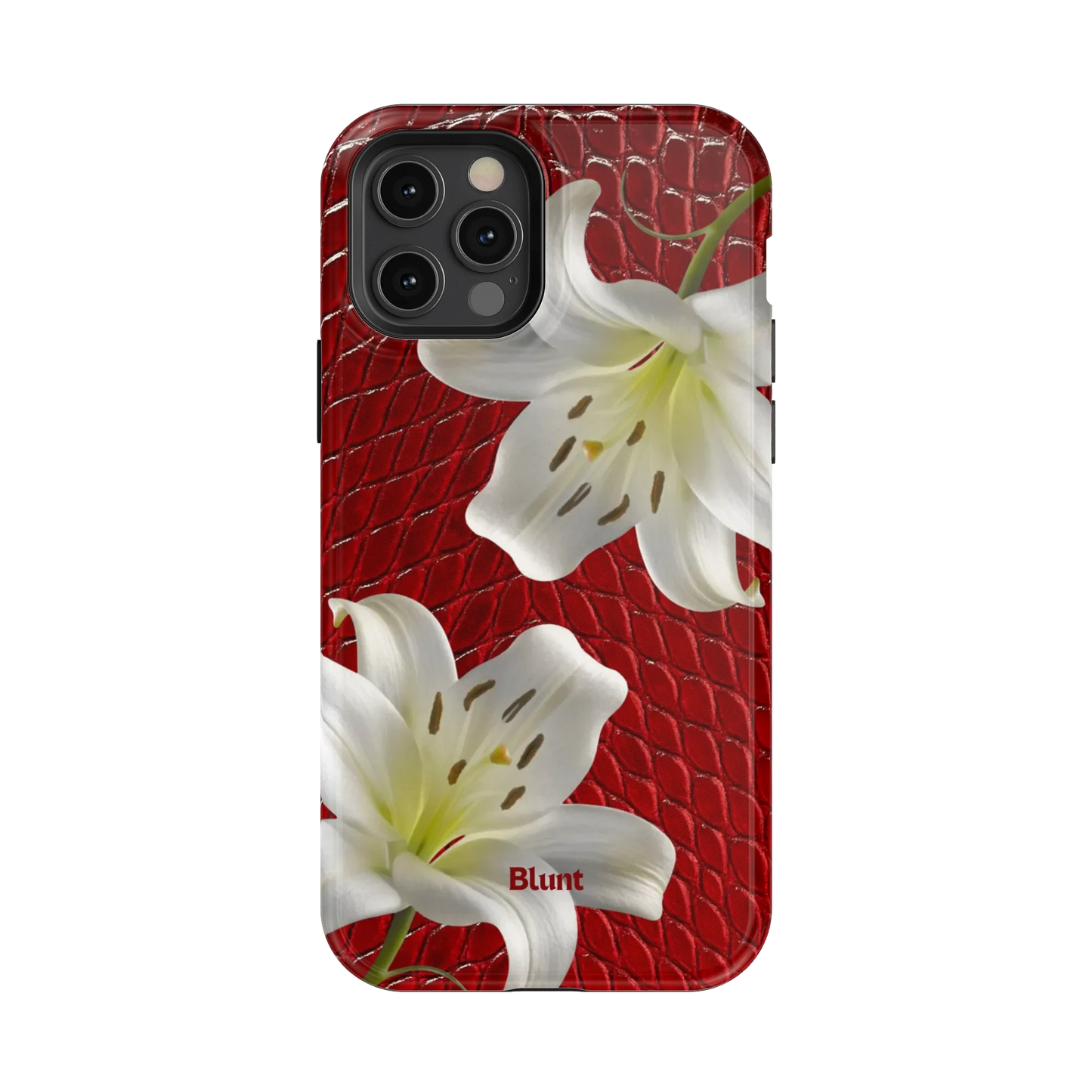 Crimson Lily iPhone Case