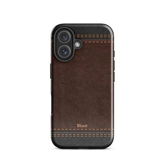 Bourbon Stitch iPhone Case - Blunt Cases