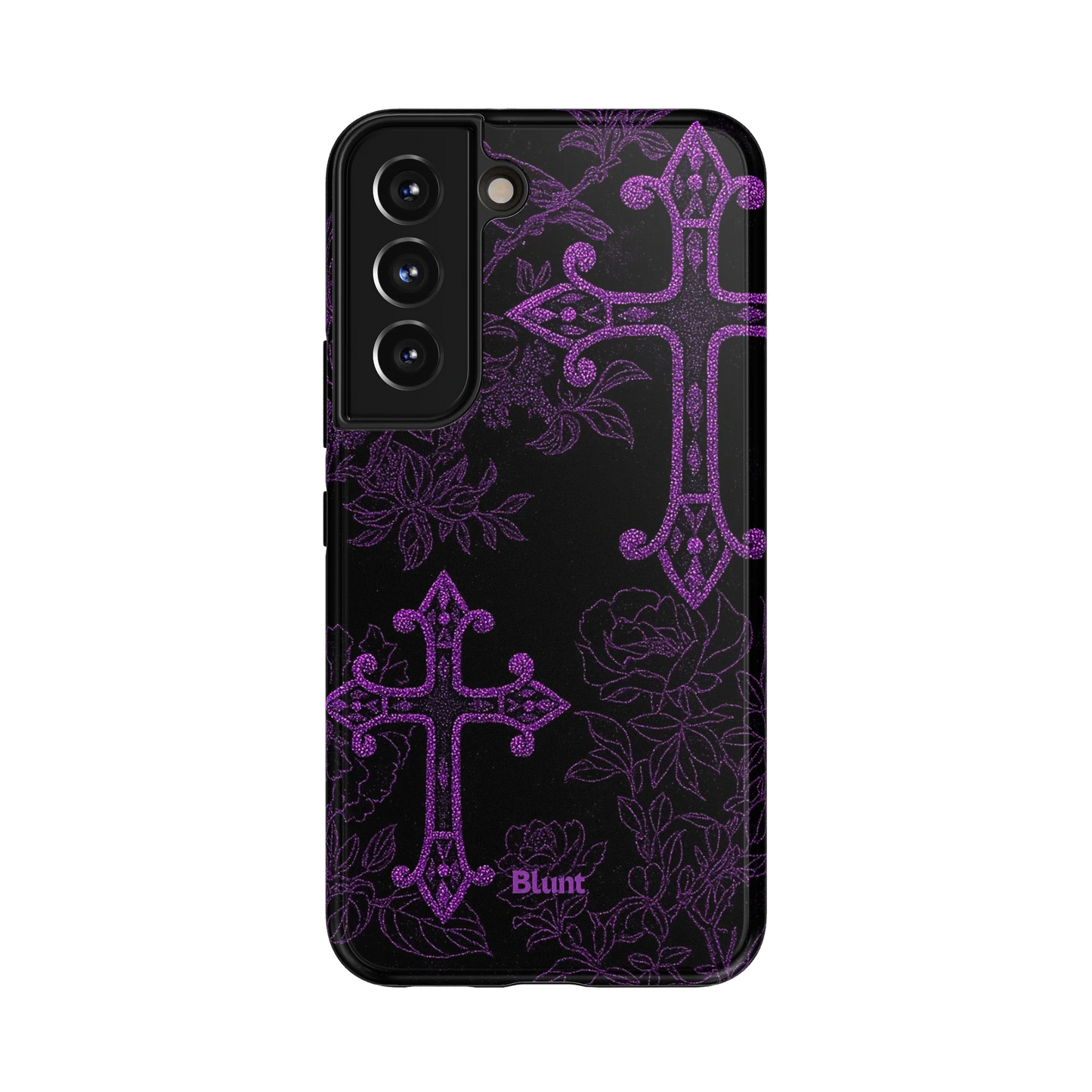 Purple Cross Samsung Case