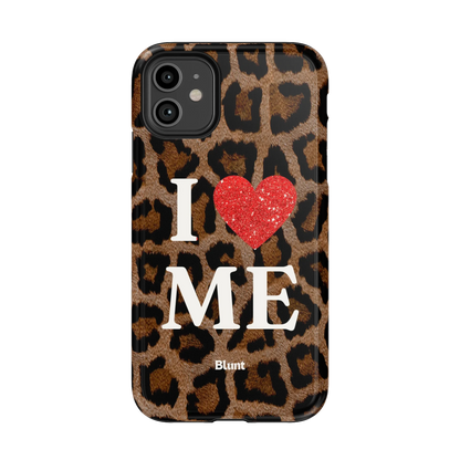 Cheetah I Love Me iPhone Case