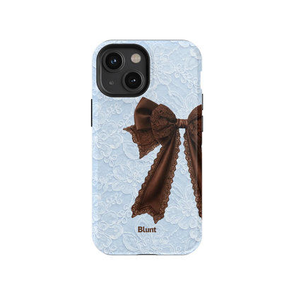 Bleu Bow iPhone Case