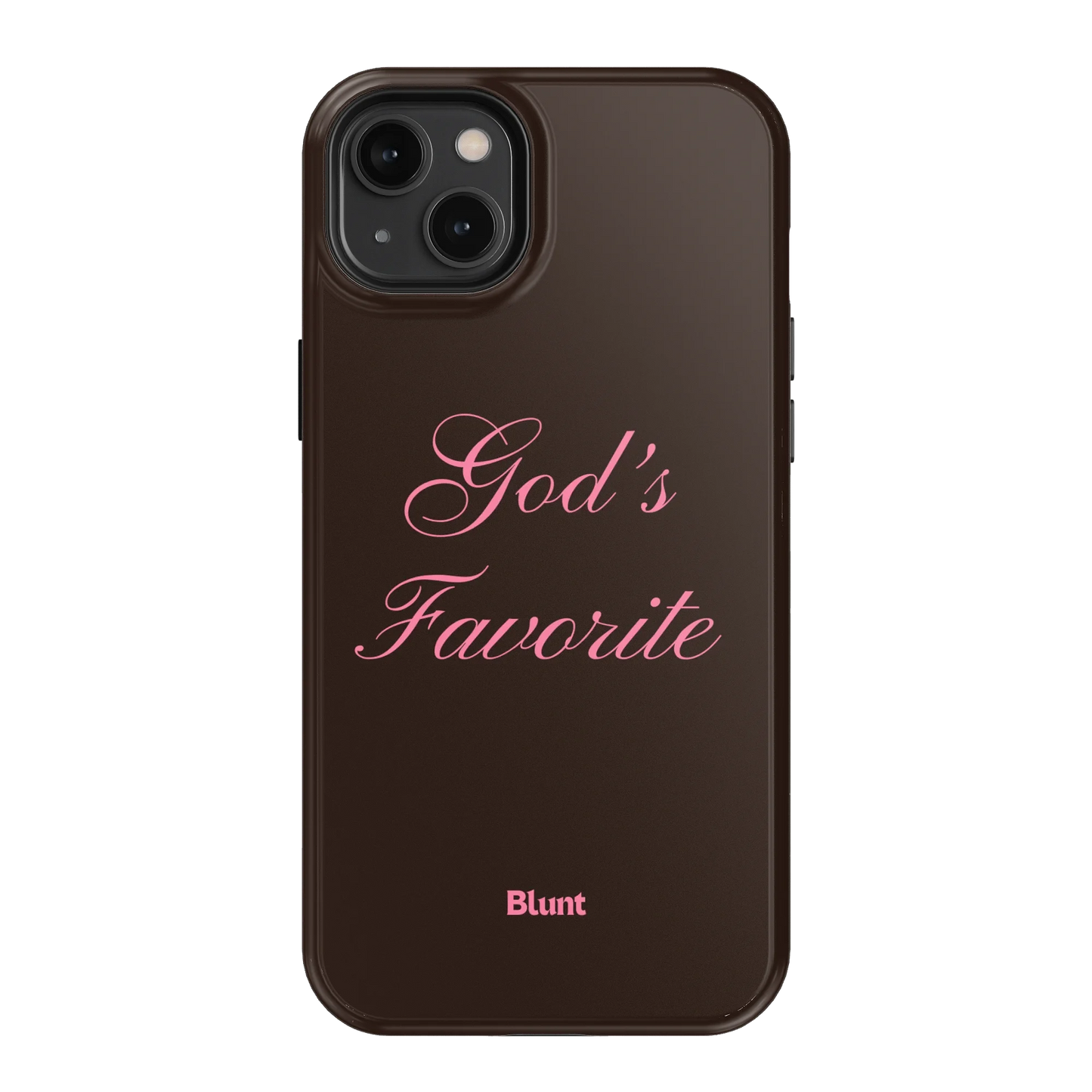 Gods Favorite Brown iPhone Case