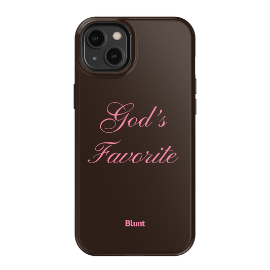 Gods Favorite Brown iPhone Case