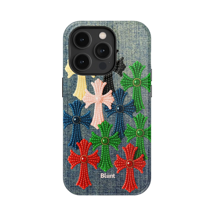 Cross Stitch iPhone Case