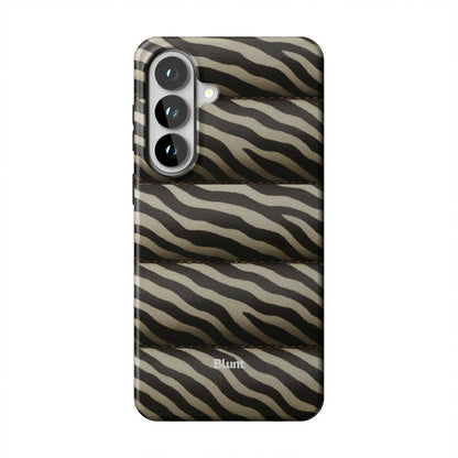 Zebra Puffer Samsung Case