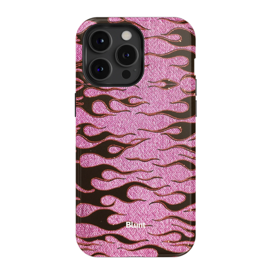 Fuchsia Heat iPhone Case