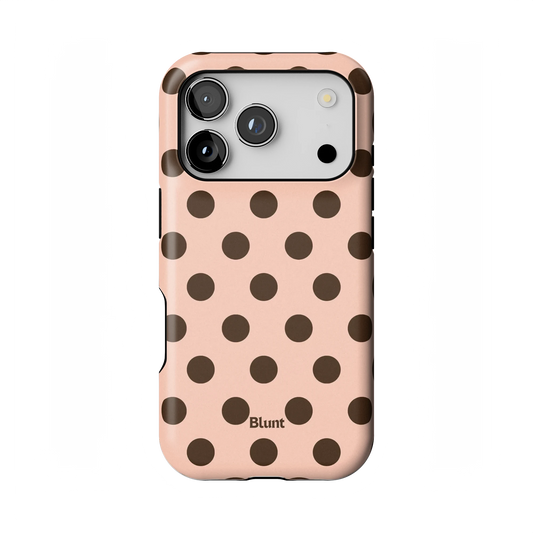 Bubble Blush Dot iPhone Case