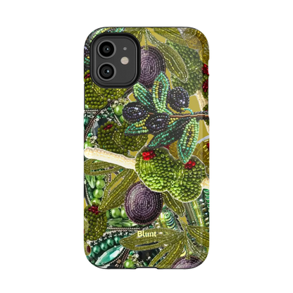 Green Muse iPhone Case