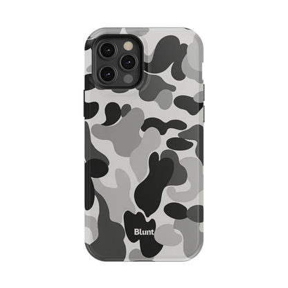 Grey Camo iPhone Case