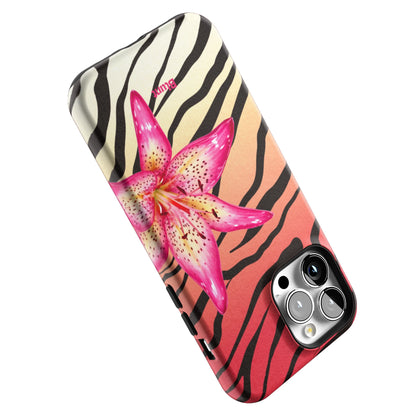 Striped-Lilly-iphone-case-iPhone 13 Pro Max-4
