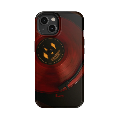 Crimson Echo iPhone Case