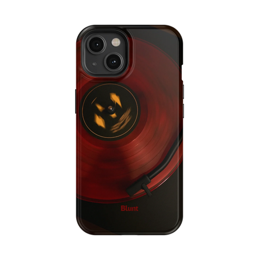Crimson Echo iPhone Case